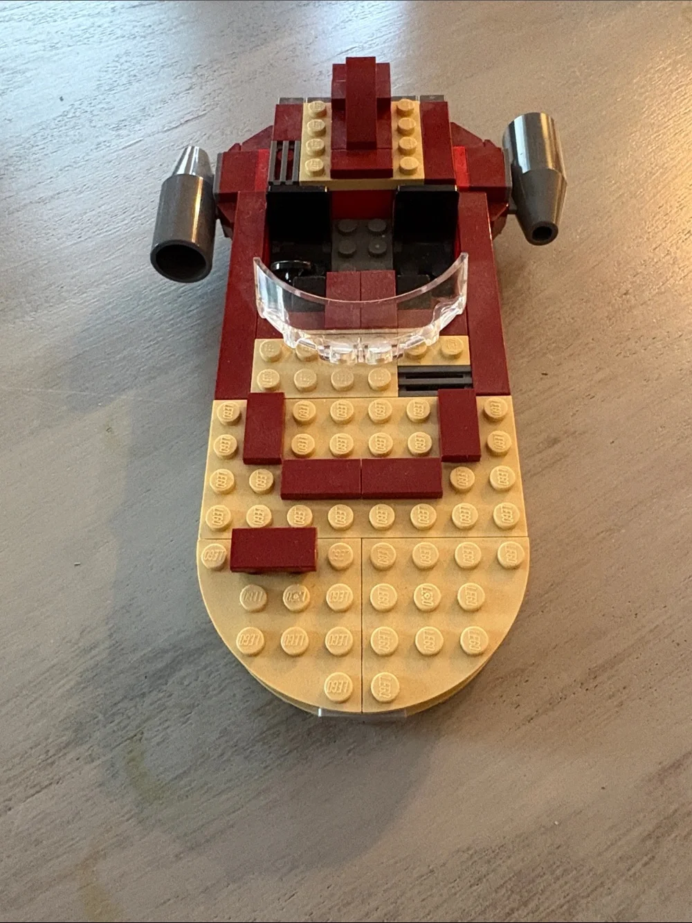 Luke's Landspeeder vehicle from LEGO Star Wars set 75173